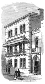 The Royal Naval Club, Portsmouth, 1869. Creator: Unknown.