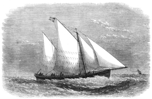 The South Australian Newspaper Press Boat, Port Adelaide, 1868. Creator: Unknown.