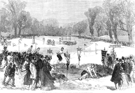 The Thames Rowing-Club athletic sports in Putney Park, 1869. Creator: Unknown.