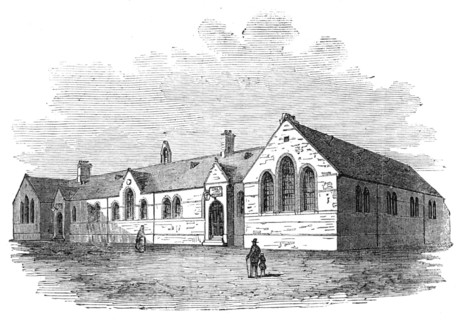 Tyne Docks British Schools, 1869. Creator: Unknown.