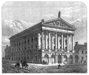 Victoria Hall and Assembly Rooms, Newport, Monmouthshire, 1868. Creator: Unknown.