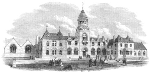 Wesleyan Methodist College, Headingley, near Leeds, 1869. Creator: Unknown.