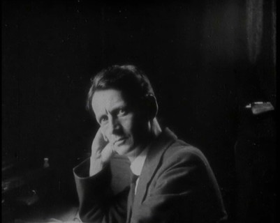 Mayor of Cork Thomas MacSwinney [sic] in His Office, 1920. Creator: British Pathe Ltd.