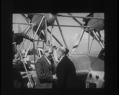 Newsreel Scenes of British Prime Minister Ramsay MacDonald Meeting Benito Mussolini (Il Duce), 1931. Creator: British Pathe Ltd.
