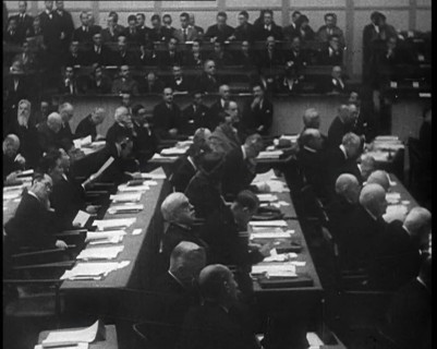 League of Nations Delegates, 1933. Creator: British Pathe Ltd.