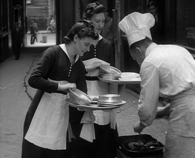 People Preparing Food, 1941. Creator: British Pathe Ltd.