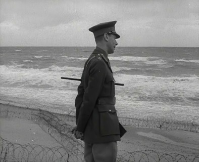 King George VI Looking Out to Sea, 1941. Creator: British Pathe Ltd.
