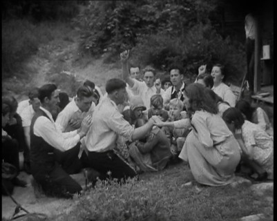 Preacher, Albert Teaster Delivering a Sermon, 1930s. Creator: British Pathe Ltd.