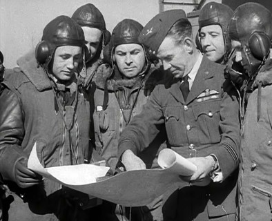 British Pilots Preparing for a Bombing Raid, 1941. Creator: British Pathe Ltd.