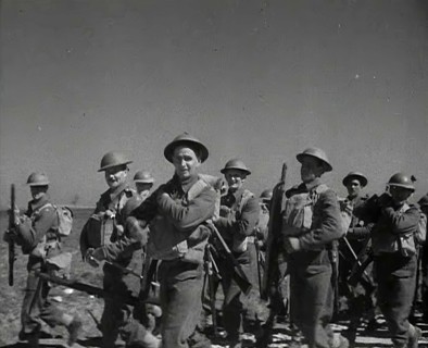 British Soldiers Marching Through Greece, 1941. Creator: British Pathe Ltd.