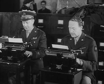 Journalists at Work, 1943. Creator: British Pathe Ltd.