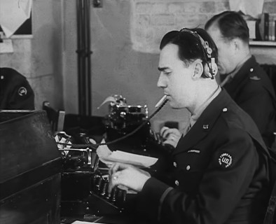 Journalists at Work, 1943. Creator: British Pathe Ltd.