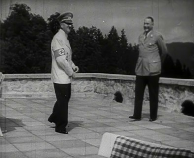 Adolf Hitler dancing, 1942.  Creator: British Pathe Ltd.