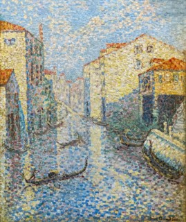 Un canal à Venise, 1899. Creator: Cross; Henri Edmond (1856-1910).