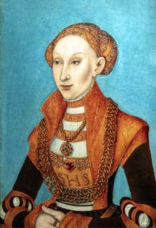 Portrait of Princess Sibylle of Cleves (1512-1554), c1531. Creator: Cranach; Lucas; the Elder (1472-1553).