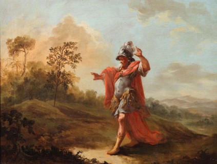 Tancred in the enchanted forest, c1635-1640. Creator: Schoenfeld; Johann Heinrich (1609-1684).