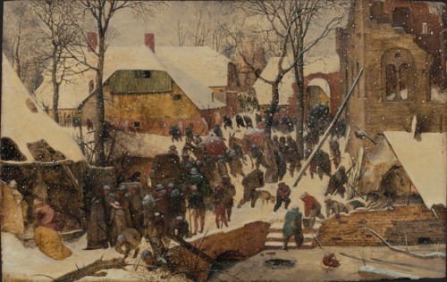 The Adoration of the Magi in the Snow, 1563. Creator: Bruegel (Brueghel); Pieter; the Elder (ca 1525-1569).