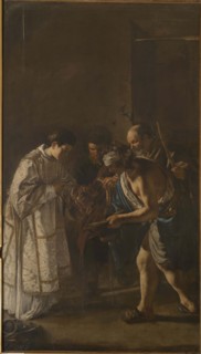 Saint Lawrence Distributing Alms , 1625-1626. Creator: Serodine; Giovanni (1594/1600-1630).
