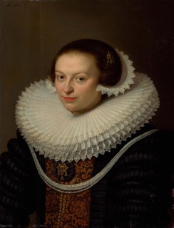 Portrait of Johanna Visscher (1604-1676), 1628. Creator: Bailly; David (1584-1657).