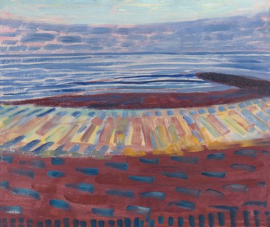 Sea after Sunset, 1909. Creator: Mondrian; Piet (1872-1944).