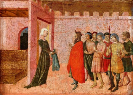 Scene from the life of Saint Margaret of Antioch, 15th century. Creator: Anonymous ().
