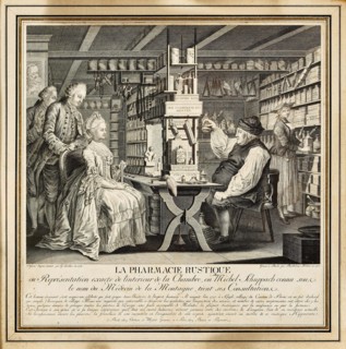 The Rustic Pharmacy, 1774. Creator: Locher; Gottfried (1735-1795).