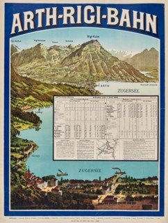 Arth-Rigi railway line, 1895. Creator: Anonymous ().