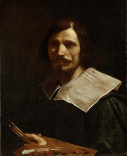 Self-portrait, 1630-1632. Creator: Guercino (1591-1666).