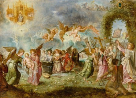 Triumph of the Christ Child, c1608-1610. Creator: Francken; Ambrosius; the Elder (1544/45-1618).