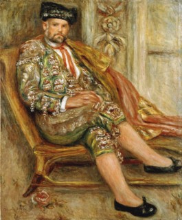 Ambroise Vollard en toréador, 1917. Creator: Renoir; Pierre Auguste (1841-1919).
