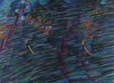 Stati d'animo - Quelli che vanno, 1911. Creator: Boccioni; Umberto (1882-1916).