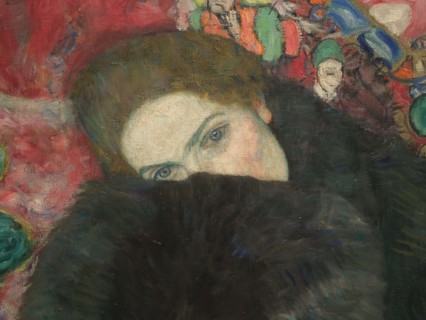Lady with a Muff, 1916-1917. Creator: Klimt; Gustav (1862-1918).