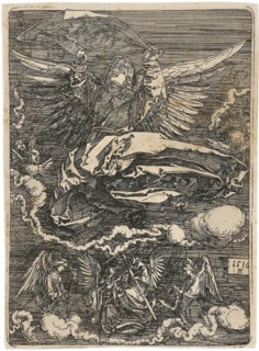 The Sudarium Held by One Angel, 1516. Creator: Dürer; Albrecht (1471-1528).