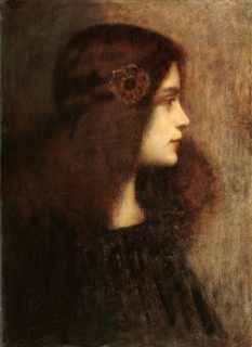 Portrait of Aurore Lauth Sand, c1890. Creator: Lauth; Charles Frédéric (1865-1922).