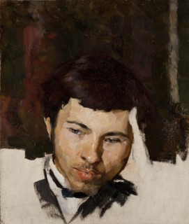 Self-portrait, c1880. Creator: Serov; Valentin Alexandrovich (1865-1911).