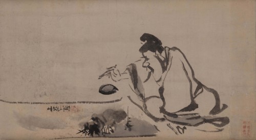 Self-portrait, 1832. Creator: Buncho; Tani (1763-1841).