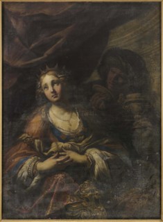 Artemisia and Mausolus, . Creator: Scaglia; Girolamo (ca 1620-1686).