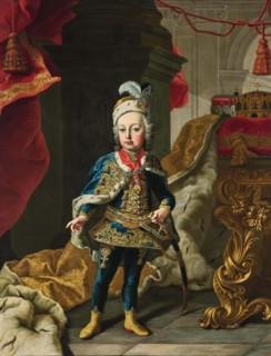 Portrait of Emperor Joseph II (1741-1790) as child, . Creator: Mijtens (Meytens); Martin van; the Younger (1695-1770).