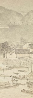 From the Series "Eight famous sights of Omi" , 1912. Creator: Shiko; Imamura (1880-1916).