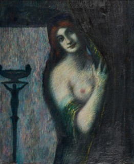 Night scene, . Creator: Frey-Moock; Adolf (1881-1954).