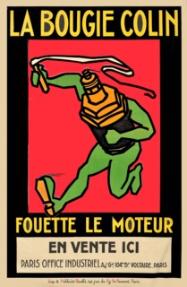 La bougie colin fouette le moteur, c1930. Creator: Rouffé (active 1920s-1930s).
