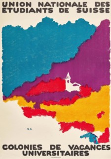Union Nationale des Étudiants de Suisse (The Swiss Student Union), 1928. Creator: Giacometti; Augusto (1877-1947).