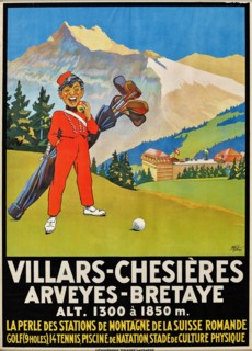 Villars-Chesières, 1925. Creator: May; Walther von (1876-1942).