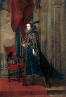 Portrait of Paola Adorno Brignole-Sale (1610-1648), 1627. Creator: Dyck; Sir Anthony van (1599-1641).