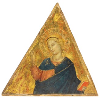 Virgin Annunciate, c1390. Creator: Lorenzo di Niccolò (active 1391-1414).