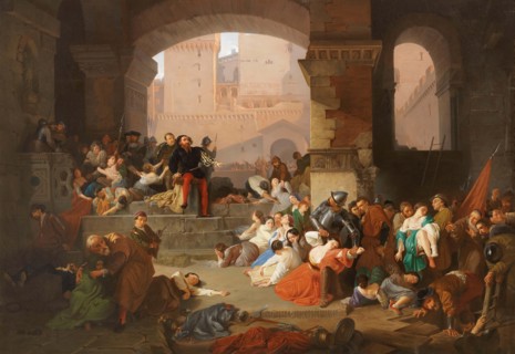 Cesare Borgia in Capua, 1853. Creator: Morelli; Domenico (1826-1901).