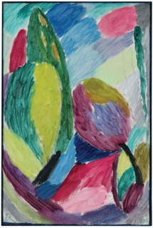 Große Variation: Grüner Schimmer (Large Variation: Green Shine), 1916. Creator: Javlensky; Alexei; von (1864-1941).