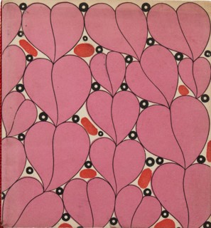 Cover design "The Cloak of Love" by Julius Bittner, 1909. Creator: Moser; Koloman (1868-1918).