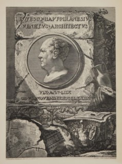 Portrait of Giovanni Battista Piranesi (1720-1778), 1779. Creator: Piranesi; Francesco (1756-1810).
