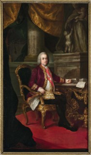 Portrait of Emperor Francis I of Austria (1708-1765), c1780. Creator: Batoni; Pompeo Girolamo (1708-1787).